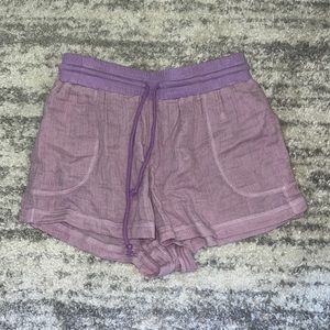Purple Sweatshorts (S)